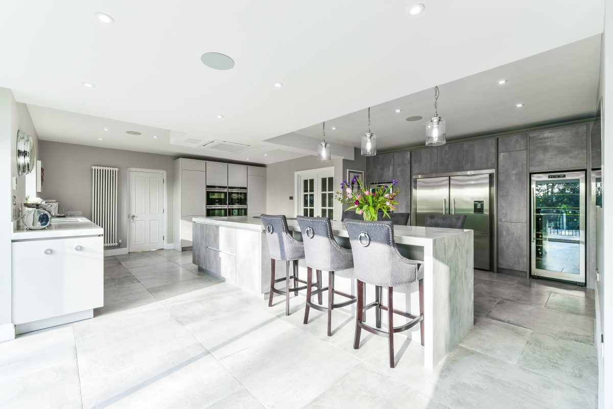 Concrete Kitchen in Brighton