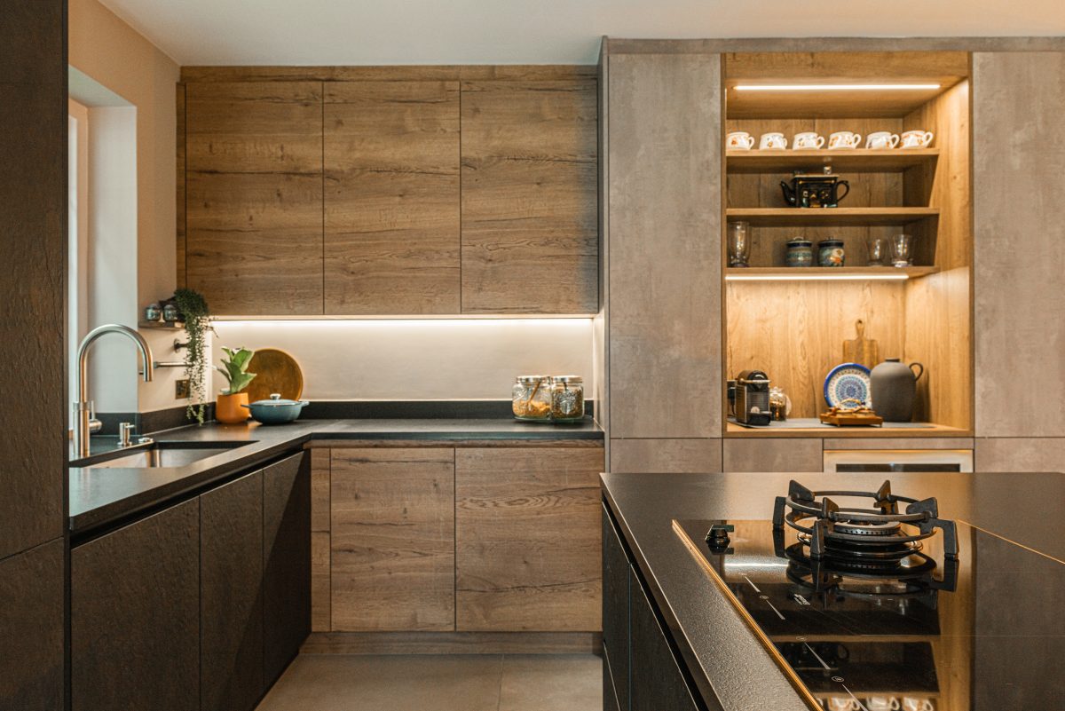 Kitchen Wood Veneer