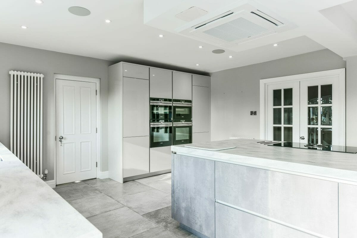 Contemporary Concrete Kitchen Contemporary Concrete Kitchen