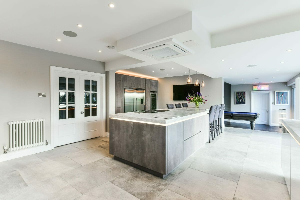 Contemporary Concrete Kitchen Contemporary Concrete Kitchen