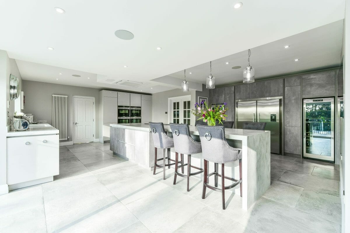 Contemporary Concrete Kitchen Contemporary Concrete Kitchen