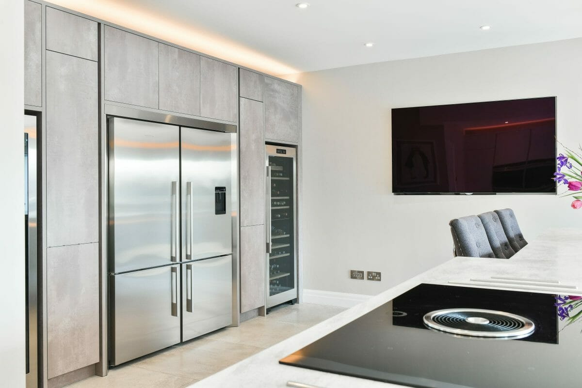 Contemporary Concrete Kitchen Contemporary Concrete Kitchen