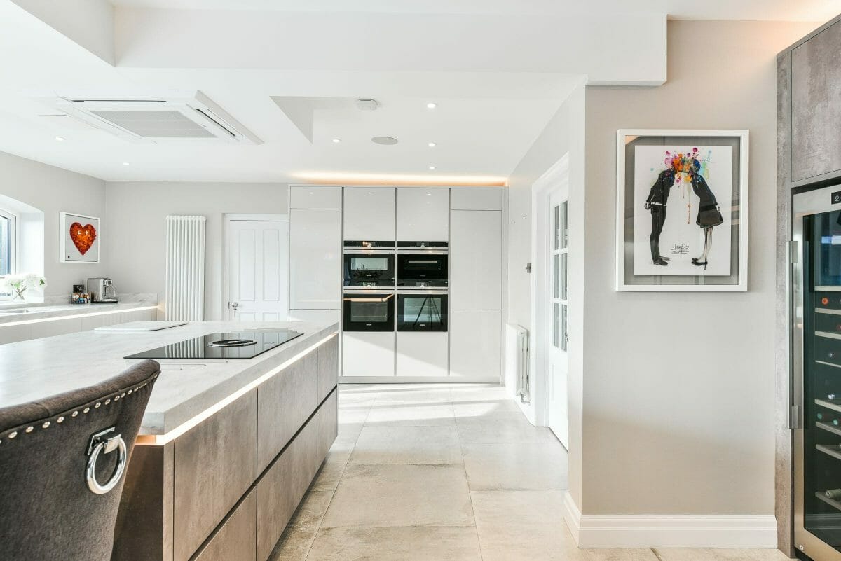 Contemporary Concrete Kitchen Contemporary Concrete Kitchen