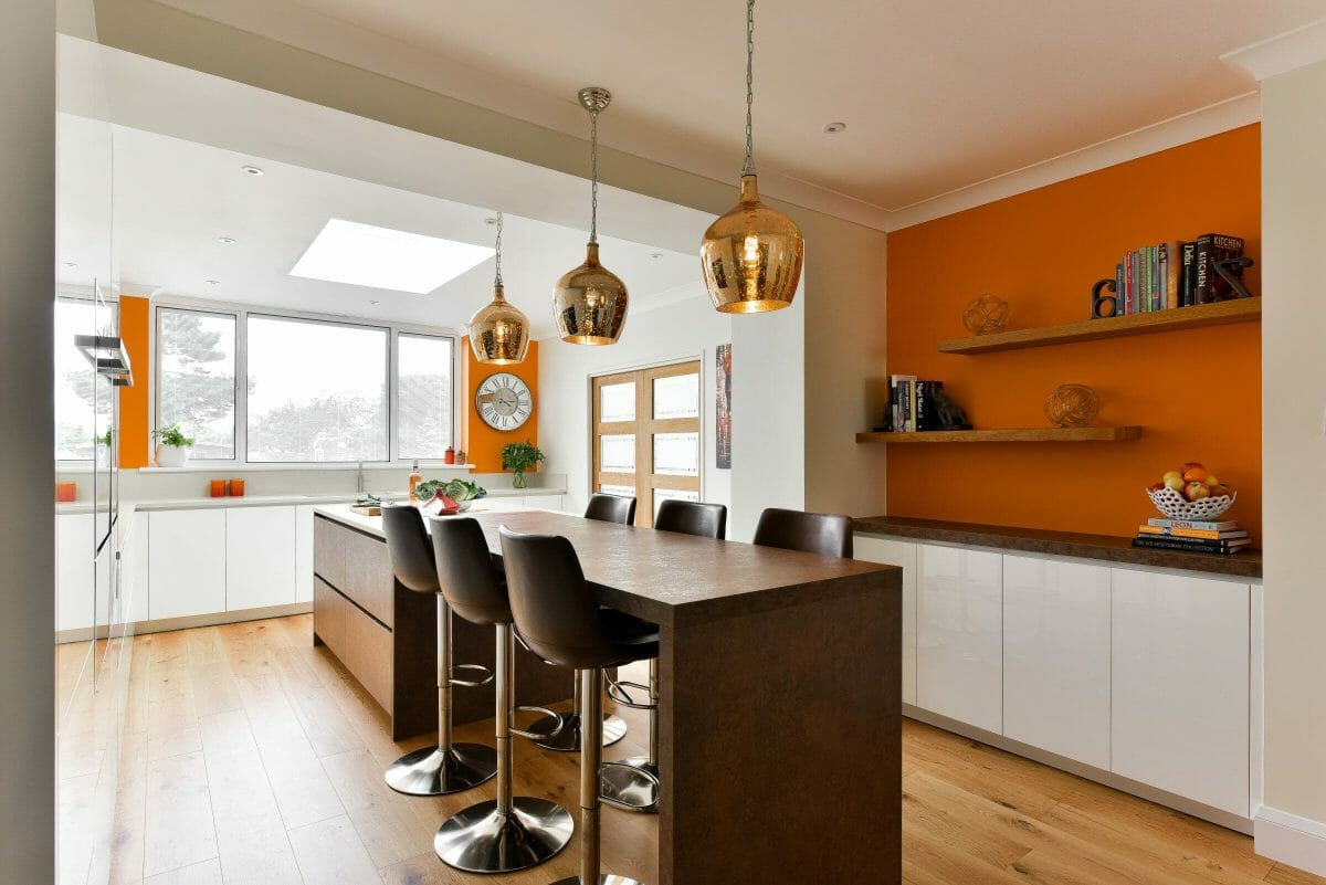 Gloss And Bronze Textured Kitchen Gloss And Bronze Textured Kitchen