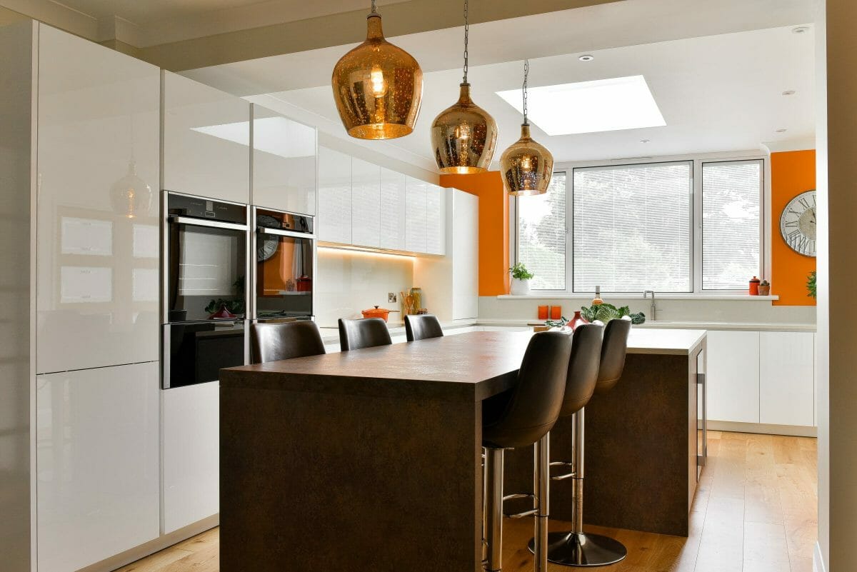 Gloss And Bronze Textured Kitchen Gloss And Bronze Textured Kitchen