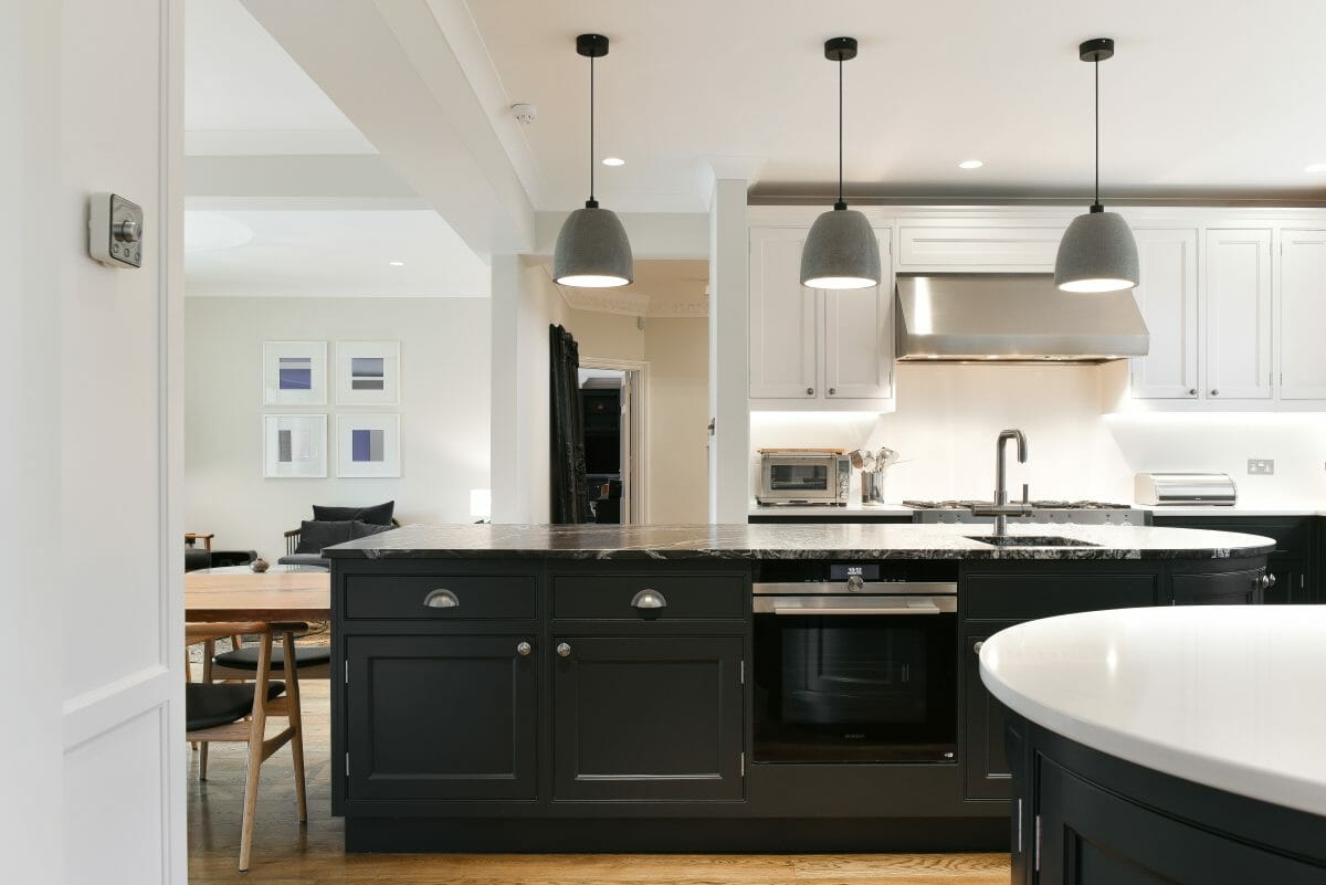Hand-Painted Kitchen island