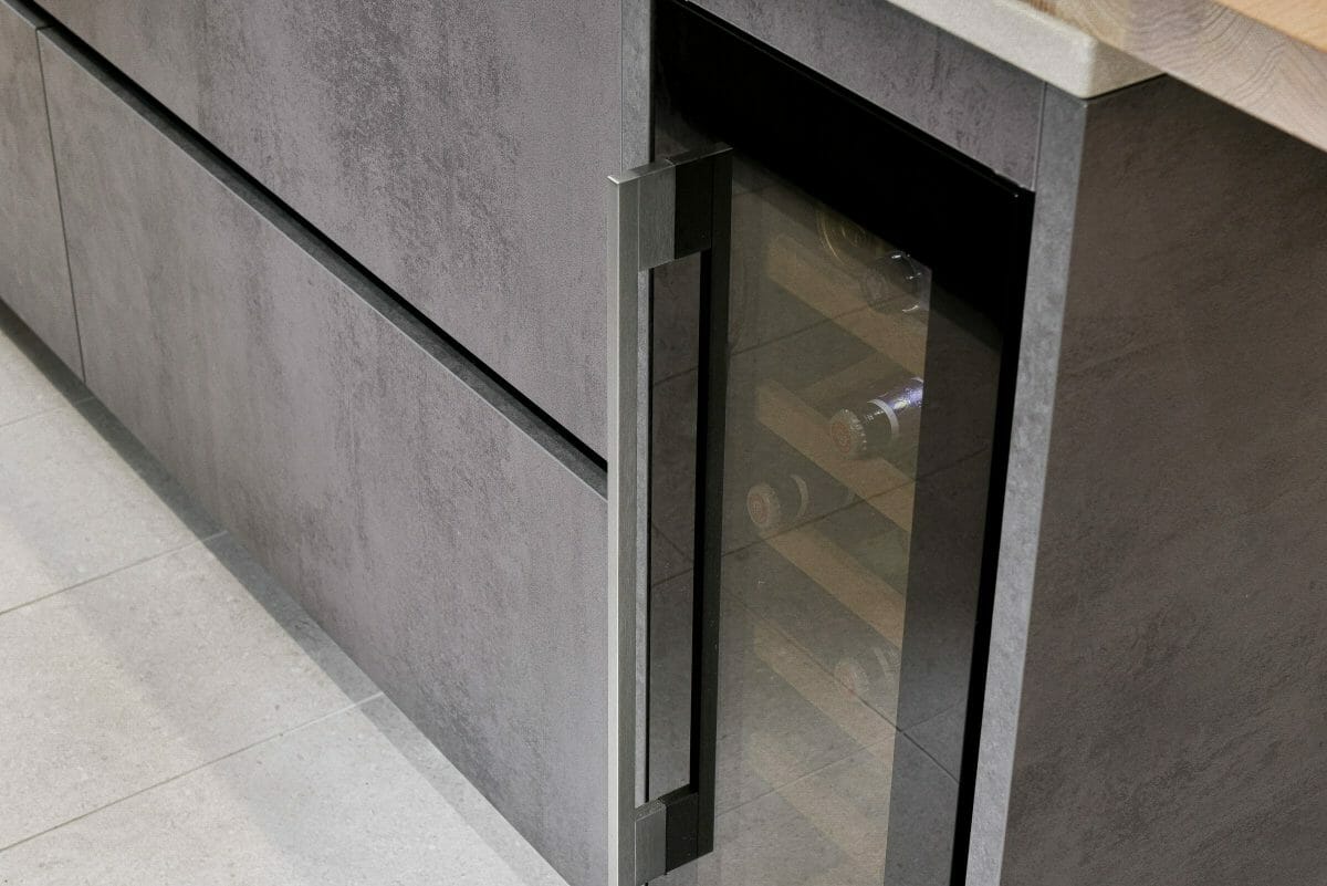 Handleless Concrete Effect Kitchen Handleless Concrete Effect Kitchen