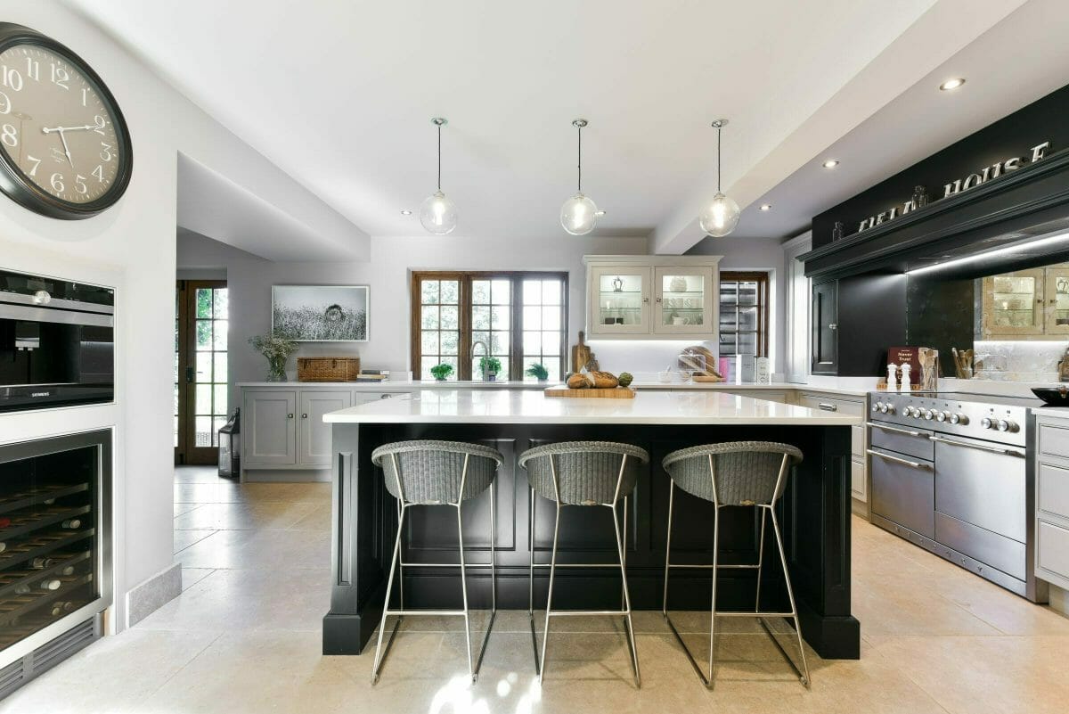 Modern Painted Country Kitchen Modern Painted Country Kitchen