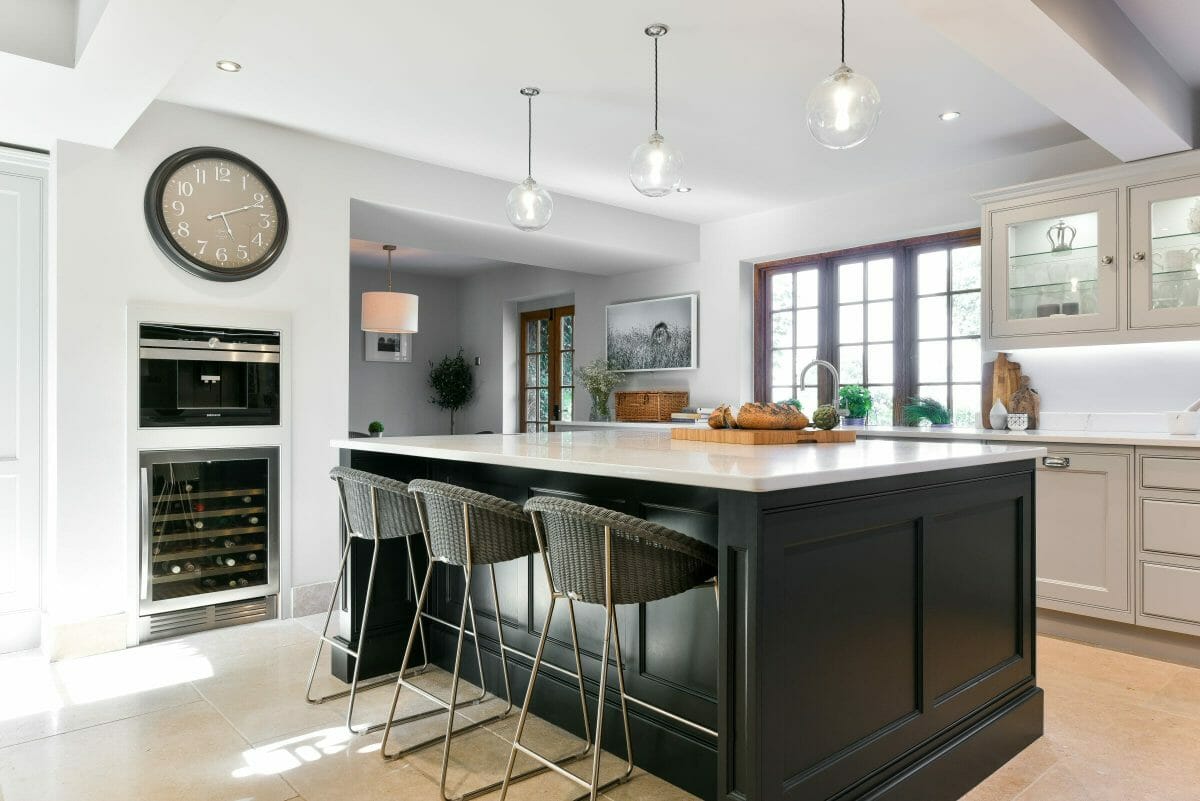 Modern Painted Country Kitchen Modern Painted Country Kitchen