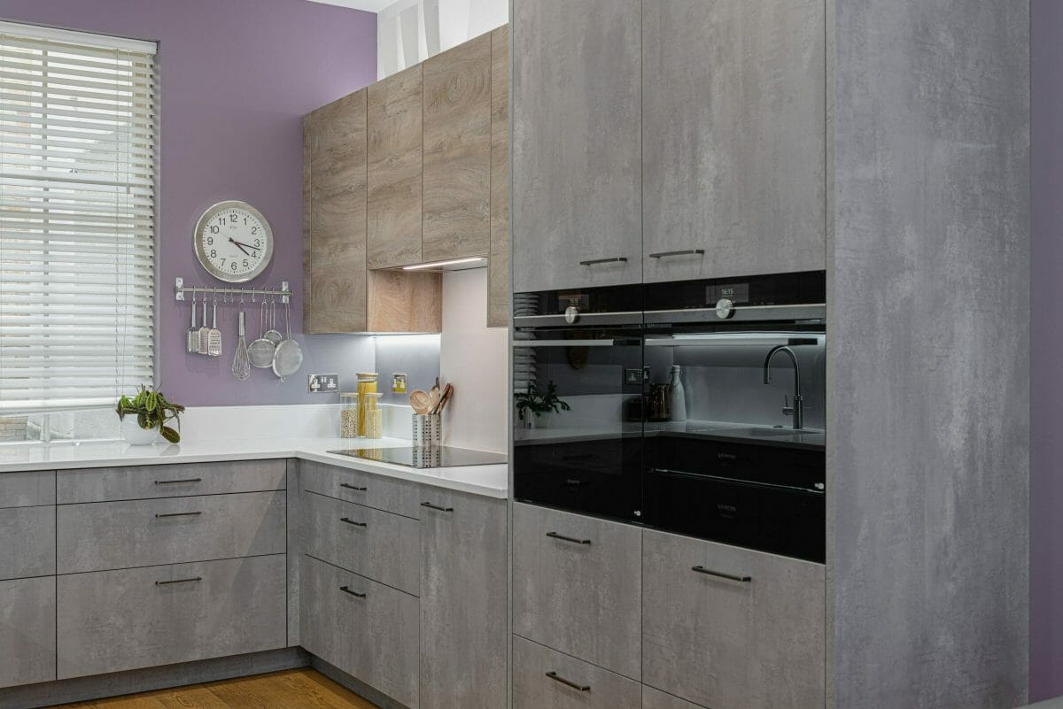 Modern Victorian Kitchen With Concrete Finish Modern Victorian Kitchen With Concrete Finish
