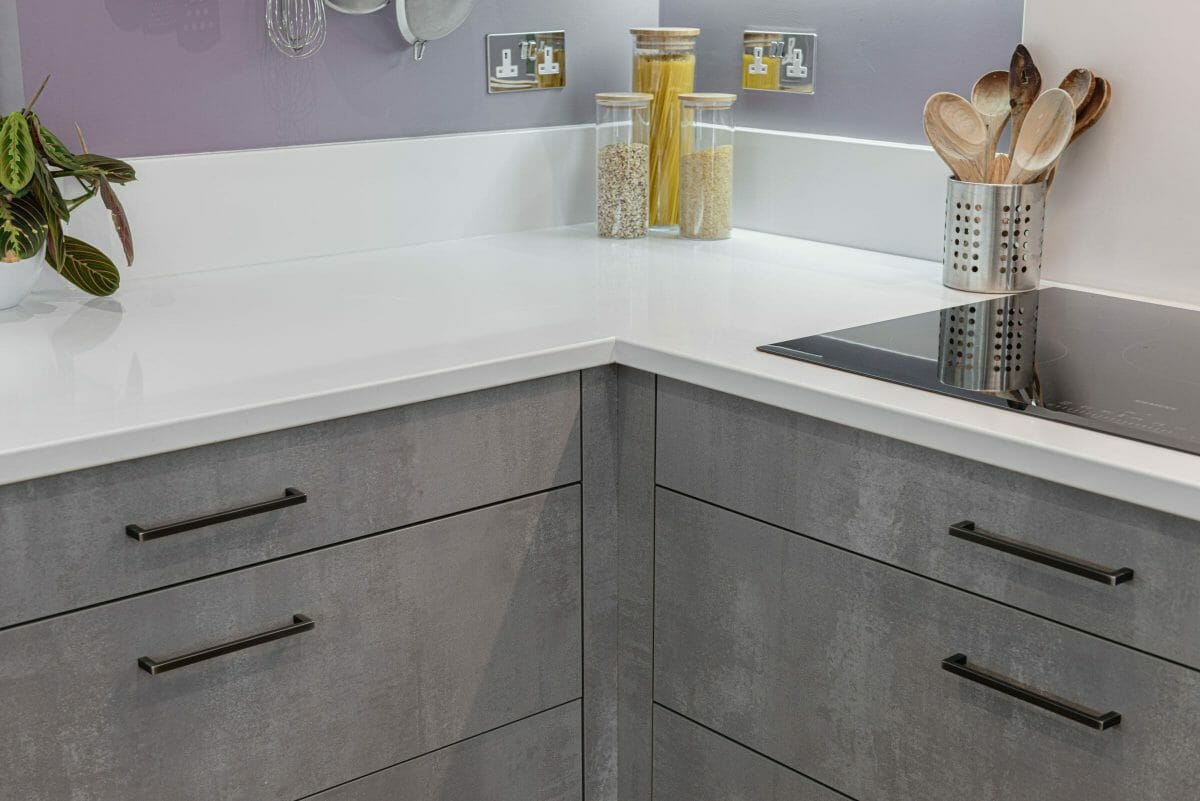 Modern Victorian Kitchen With Concrete Finish Modern Victorian Kitchen With Concrete Finish