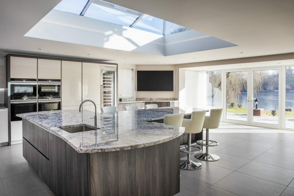 Caruba Elm and Gloss Kitchen Full