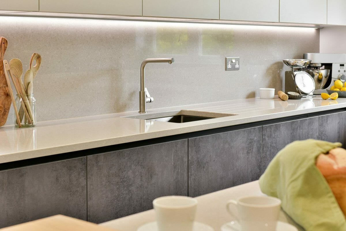 Concrete Modern Glossy Kitchen Concrete Modern Glossy Kitchen