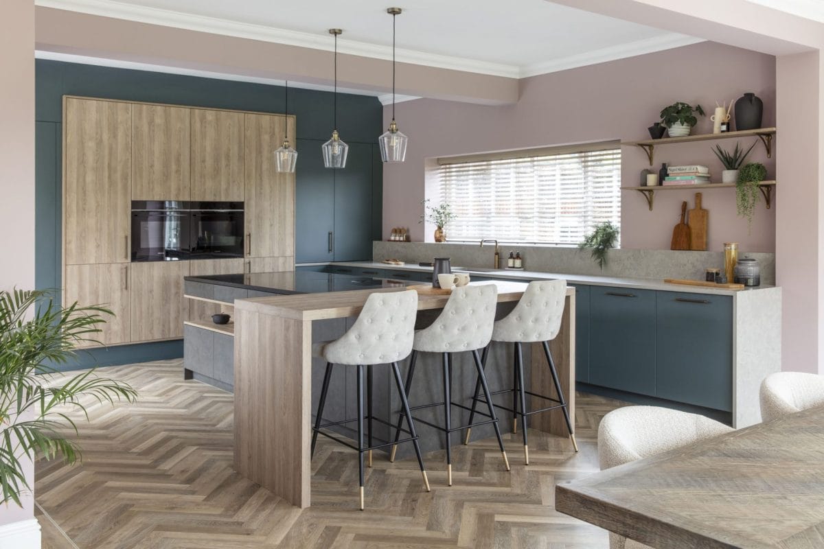 Deep Green Luxe modern kitchen Deep Green Luxe modern kitchen