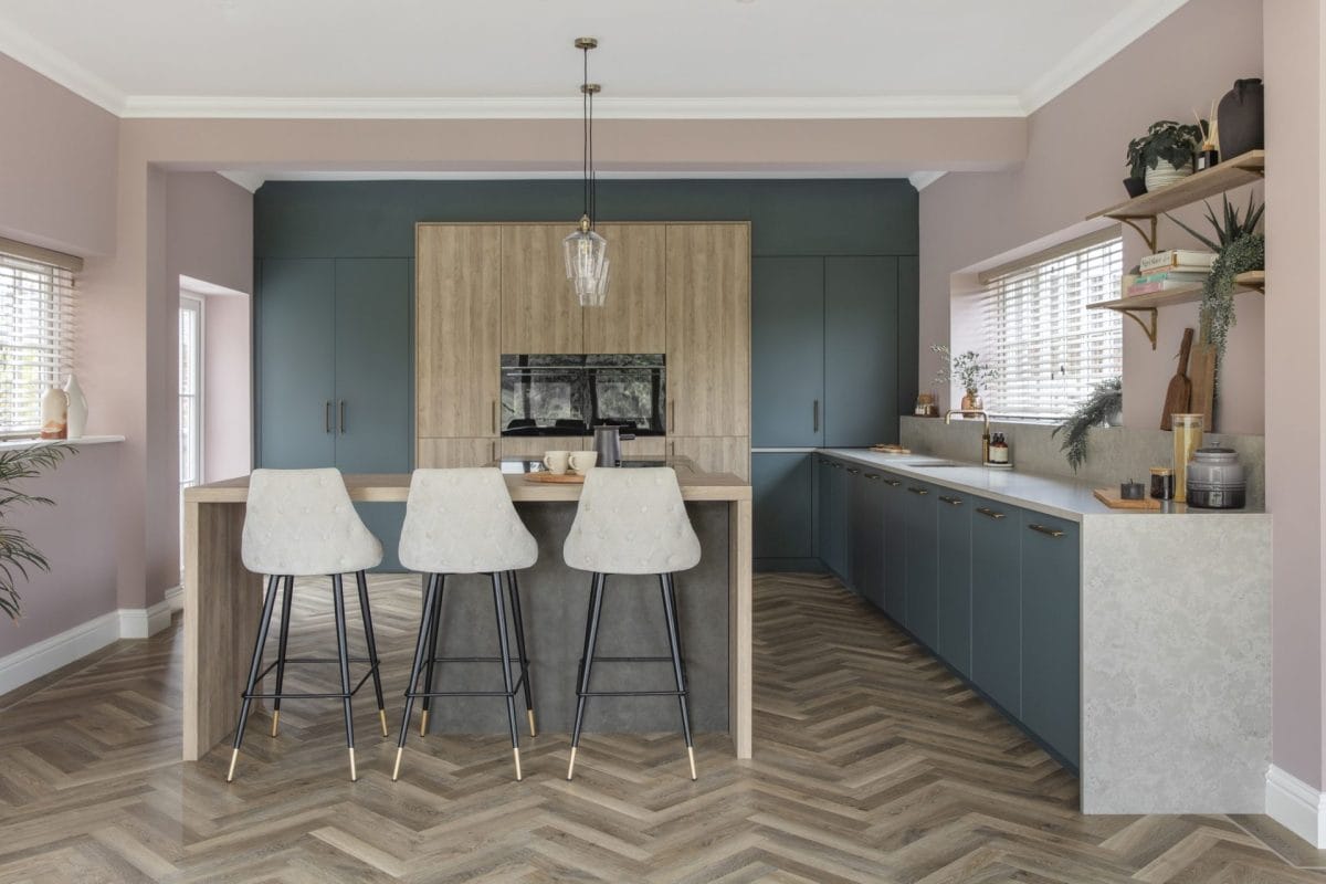 Deep Green Luxe modern kitchen Deep Green Luxe modern kitchen