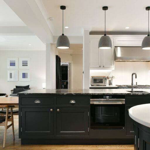 Dark Shaker Kitchen