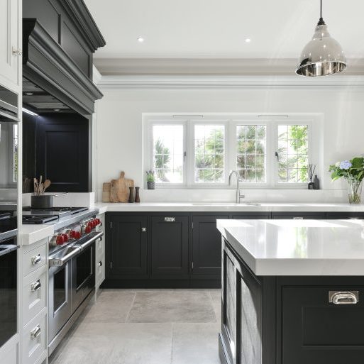Bespoke Shaker Kitchen Black Bespoke Shaker Kitchen Black