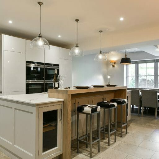 Fusion Kitchen With Bespoke Canopy Fusion Kitchen With Bespoke Canopy